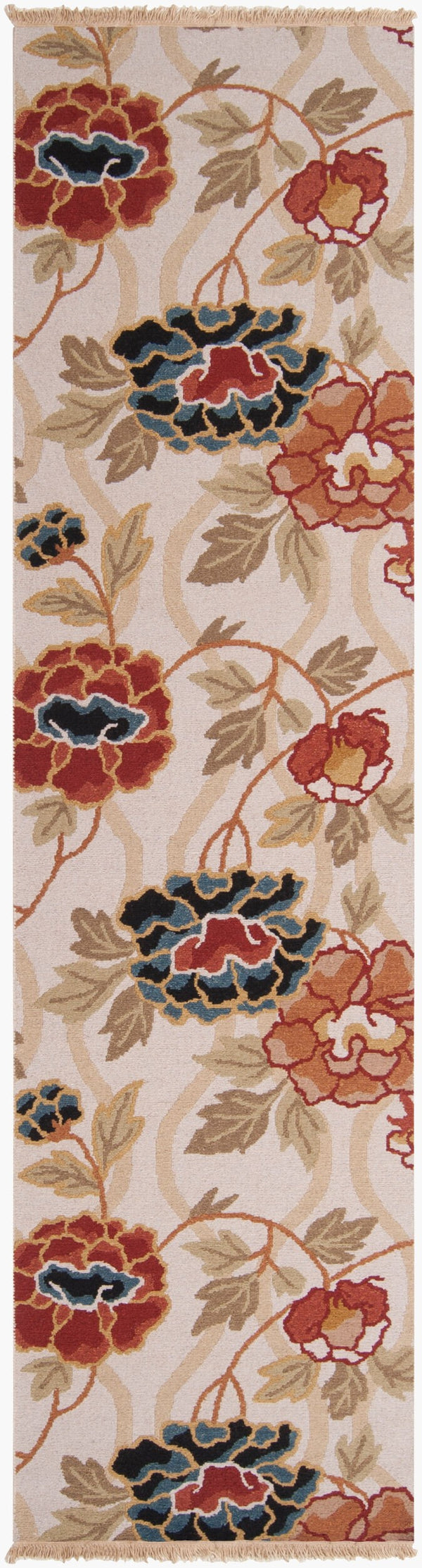 Surya Sonoma 6' X 9' Handmade New Zealand Wool Rug - Durable, Cozy, Exotic Touch For Any Room Decor Beige Nz Wool Snm9027-2610