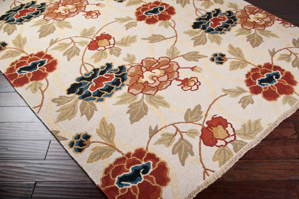 Surya Sonoma Handcrafted Flatweave Wool Area Rug for Living Room Dining or Bedroom Decor SNM9027-912