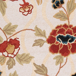 Surya Sonoma 6' X 9' Handmade New Zealand Wool Rug - Durable, Cozy, Exotic Touch For Any Room Decor Beige Nz Wool Snm9027-1014