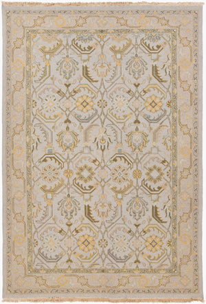 Surya Sonoma 6' X 9' Handmade New Zealand Wool Rug - Durable, Cozy, Exotic Touch For Any Room Decor Ice Blue Nz Wool Snm9036-69