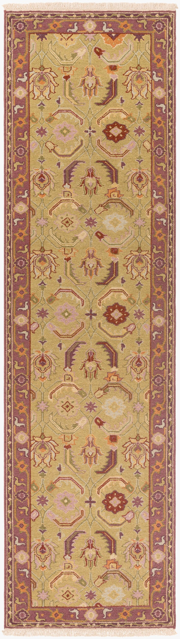 Surya Sonoma 6' X 9' Handmade New Zealand Wool Rug - Durable, Cozy, Exotic Touch For Any Room Decor Rust Nz Wool Snm9039-2610