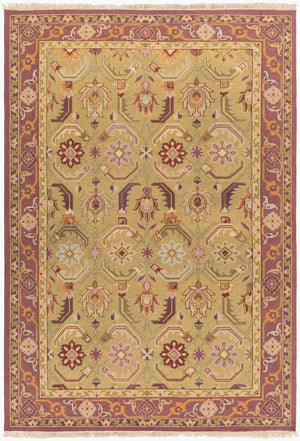 Surya Sonoma 6' X 9' Handmade New Zealand Wool Rug - Durable, Cozy, Exotic Touch For Any Room Decor Rust Nz Wool Snm9039-23