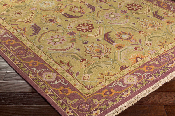 Surya Sonoma 6' X 9' Handmade New Zealand Wool Rug - Durable, Cozy, Exotic Touch For Any Room Decor Rust Nz Wool Snm9039-23