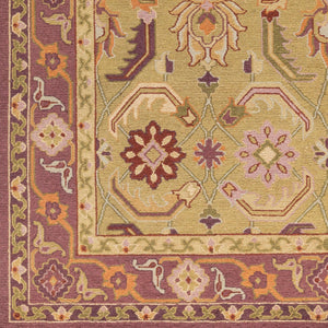 Surya Sonoma 6' X 9' Handmade New Zealand Wool Rug - Durable, Cozy, Exotic Touch For Any Room Decor Rust Nz Wool Snm9039-23