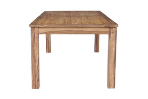 Porter Designs Porter Urban Solid Sheesham Wood Double Leaf Dining Table - Versatile Seating & Modern Style Brown Wood 07-117-01-1129