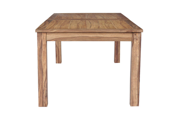 Porter Designs Porter Urban Solid Sheesham Wood Double Leaf Dining Table - Versatile Seating & Modern Style Brown Wood 07-117-01-1129