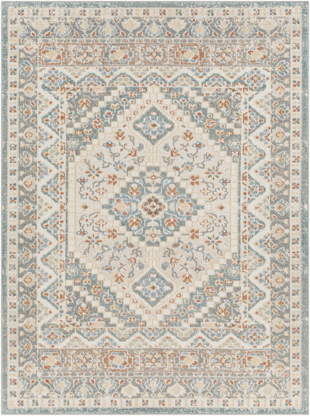 Livabliss Santana Traditional Turkish Machine Woven Polyester Rug for Entryways and Compact Spaces SNN2302-2339