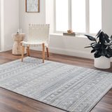 Santana SNN-2304 7'10" x 10' Machine Woven Rug SNN2304-71010 Livabliss Surya