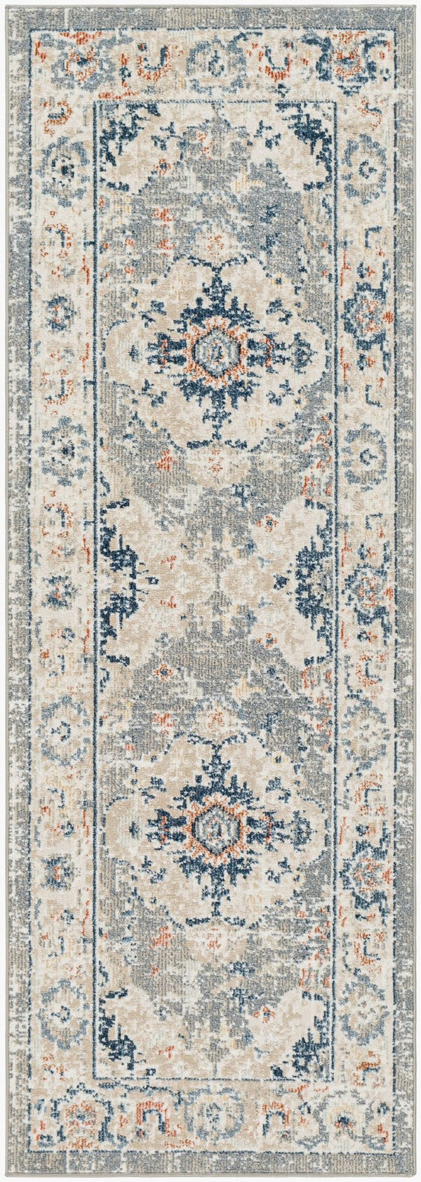 Livabliss Santana Traditional Polyester Runner Rug for Hallways and Entryways Medium Pile SNN2306-2773
