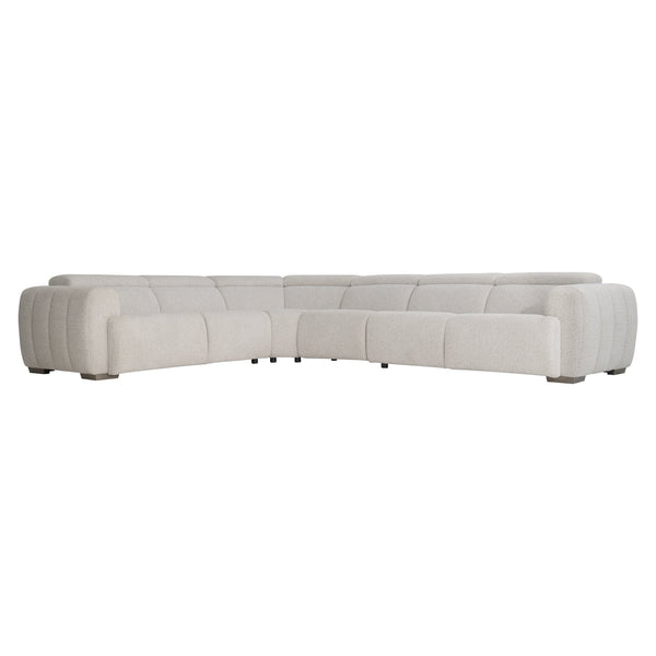Bernhardt Bernhardt Aldo Sectional With Power Motion, Usb Ports, Channel Detailing, Award-Winning Design Comfort K1975