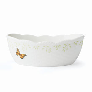 Lenox Butterfly Meadow Bread Basket Multi, WHITE PORCELAIN 894107