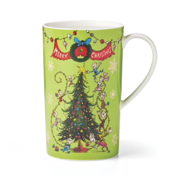 Lenox Merry Grinchmas Magic Heat-Changing Mug Green, IVORY PORCELAIN 896339