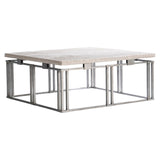 Bernhardt Riverton 40-inch Square Cocktail Table 494010