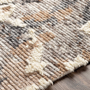 Surya Socrates 10' X 14' Handcrafted Bohemian Wool & Viscose Rug - Elegant Global Style For Your Home Cream Wool,Viscose Soc2300-23
