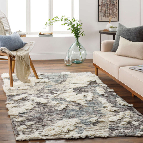 Surya Socrates 10' X 14' Handcrafted Bohemian Wool & Viscose Rug - Elegant Global Style For Your Home Cream Wool,Viscose Soc2301-23