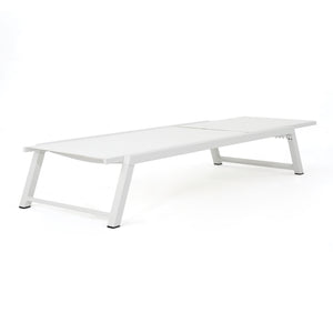 English Elm Myers Outdoor Aluminum Mesh Chaise Lounge Adjustable Poolside Reclining Chair 61407.00WWHI