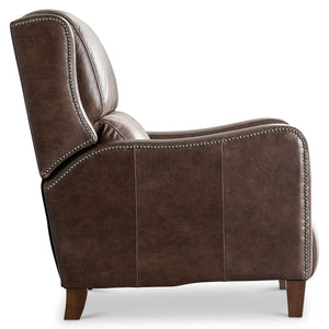 Bernhardt Bernhardt Landon Full Recline Leather Armchair with Nailhead Trim for Living Room 701RLO