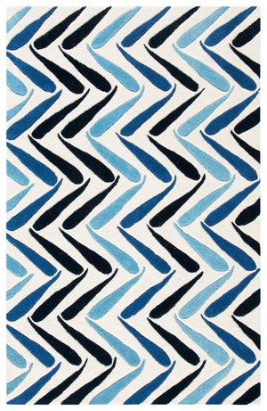 Soh731 Hand Tufted Wool and Viscose Area Rug - Luxurious Design from India for Timeless Elegance