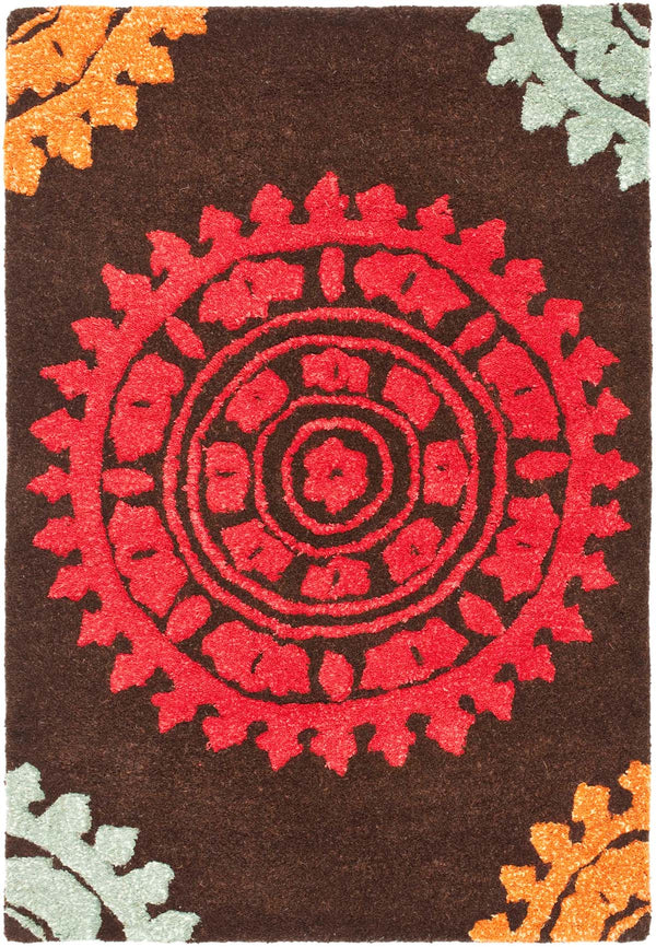 Safavieh Soh732 Hand Tufted  Rug Brown / Multi SOH732A-2