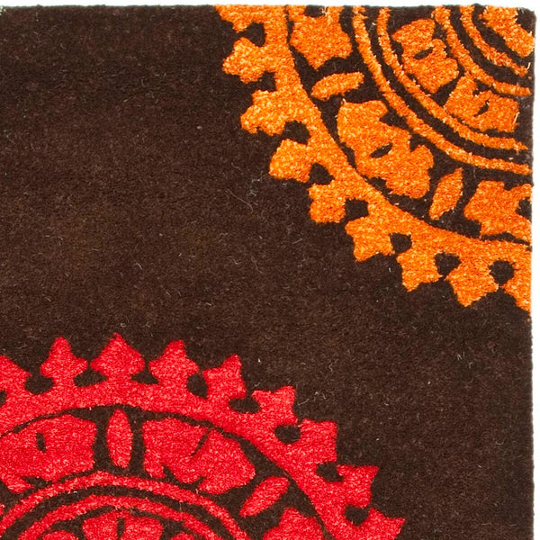 Safavieh Soh732 Hand Tufted  Rug Brown / Multi SOH732A-2