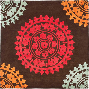 Safavieh Soh732 Hand Tufted  Rug Brown / Multi SOH732A-2