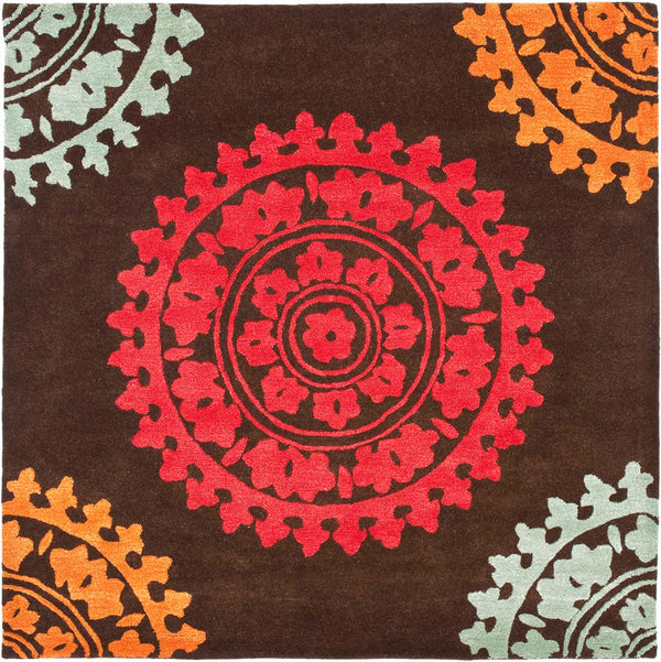 Safavieh Soh732 Hand Tufted  Rug Brown / Multi SOH732A-2