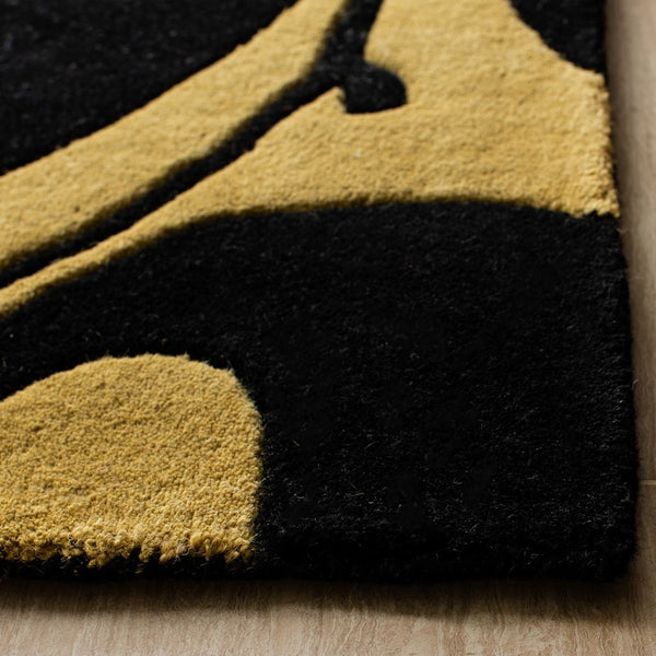 Soh760 Luxurious Hand-Tufted Wool and Viscose Rug from India - Perfect for Modern Home Décor!