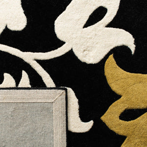 Soh760 Luxurious Hand-Tufted Wool and Viscose Rug from India - Perfect for Modern Home Décor!