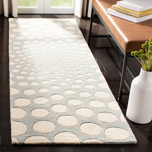 Soh766 Hand Tufted Wool and Viscose Rug - Luxurious 12mm Pile Height for Elegant Home Décor