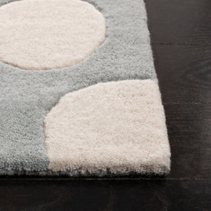 Soh766 Hand Tufted Wool and Viscose Rug - Luxurious 12mm Pile Height for Elegant Home Décor