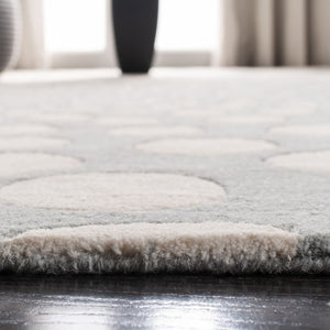 Soh766 Hand Tufted Wool and Viscose Rug - Luxurious 12mm Pile Height for Elegant Home Décor