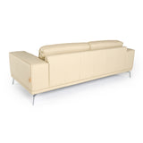 VIG Furniture Lamod Italia Soho - Italian Off White Leather Sofa VGDTSOHO-SF-OFFWHT-S