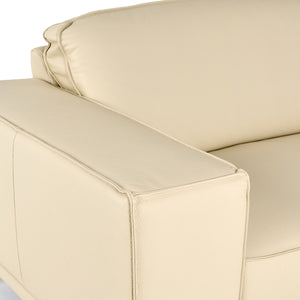 VIG Furniture Lamod Italia Soho - Italian Off White Leather Sofa VGDTSOHO-SF-OFFWHT-S