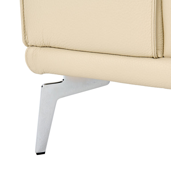 VIG Furniture Lamod Italia Soho - Italian Off White Leather Sofa VGDTSOHO-SF-OFFWHT-S