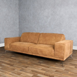 VIG Furniture Lamod Italia Soho - Italian Vintage Cognac Leather Sofa VGDTSOHO-SF-COGNAC-S