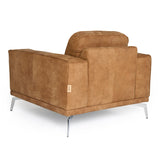 VIG Furniture Lamod Italia Soho - Italian Cognac Leather Armchair VGDTSOHO-COGNAC-CH