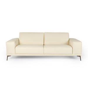 VIG Furniture Lamod Italia Soho - Italian Ivory Leather Sofa VGDTSOHO-SF-IVORY-S