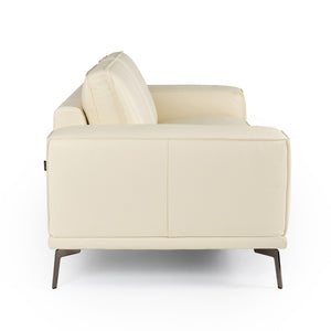 VIG Furniture Lamod Italia Soho - Italian Ivory Leather Sofa VGDTSOHO-SF-IVORY-S