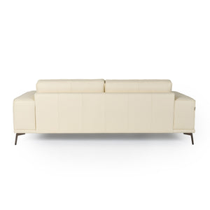 VIG Furniture Lamod Italia Soho - Italian Ivory Leather Sofa VGDTSOHO-SF-IVORY-S
