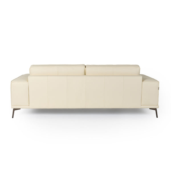 VIG Furniture Lamod Italia Soho - Italian Ivory Leather Sofa VGDTSOHO-SF-IVORY-S