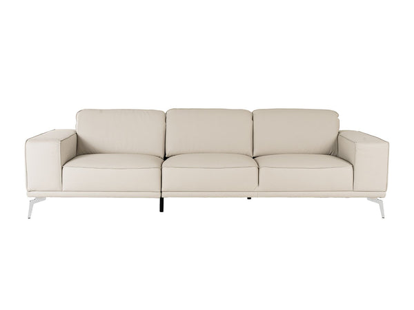 VIG Furniture Lamod Italia Soho -  Italian Grey Leather Sofa VGDTSOHO-SF-GRY