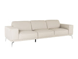 VIG Furniture Lamod Italia Soho -  Italian Grey Leather Sofa VGDTSOHO-SF-GRY