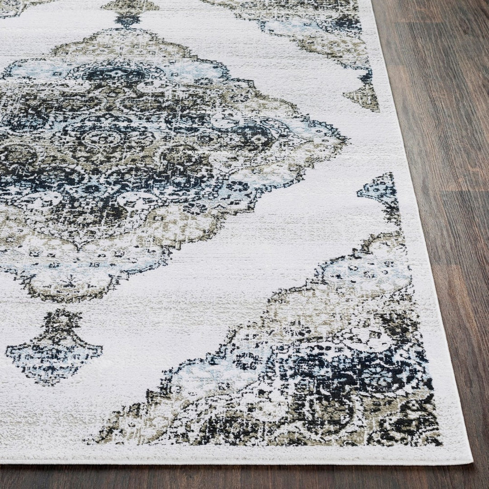Livabliss Soleil Traditional Machine Woven Accent Rug Polyester Blend for Entryway or Bath SOI2306-23