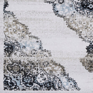 Livabliss Soleil Traditional Machine Woven Accent Rug Polyester Blend for Entryway or Bath SOI2306-23