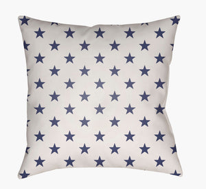 Livabliss Americana Woven Polyester Accent Pillow Rustic Farmhouse Style for Sofa or Bed SOL008-1818