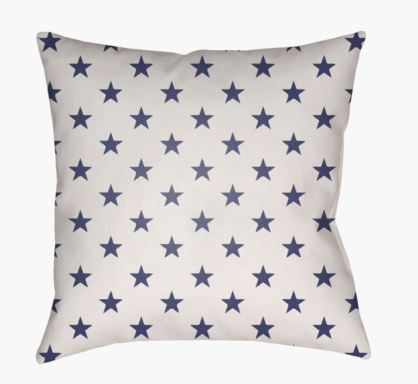 Livabliss Americana Woven Polyester Accent Pillow Rustic Farmhouse Style for Sofa or Bed SOL008-1818