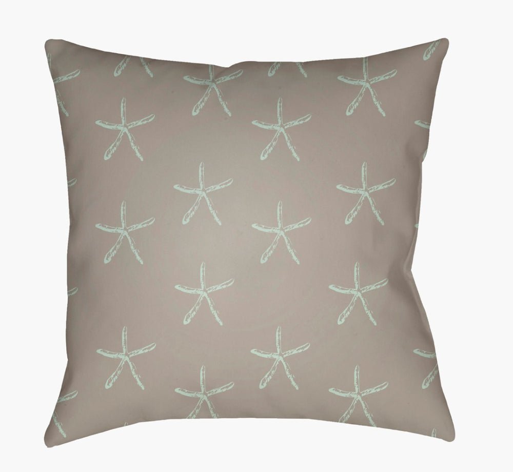 Livabliss Coastal Woven Square Throw Pillow Textured Polyester for Beach House Living Rooms SOL017-2020