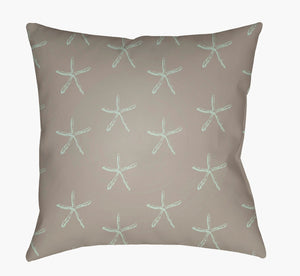 Livabliss Coastal Woven Square Throw Pillow Textured Polyester for Beach House Living Rooms SOL017-2020