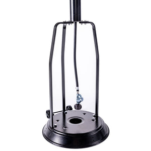 Origins Solara Outdoor Patio Heater 47000 Btu Radiant Warmth with Industrial Steel Dome OH-STBK