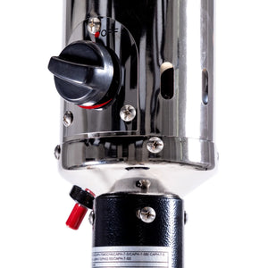 Origins Solara Outdoor Patio Heater 47000 Btu Radiant Warmth with Industrial Steel Dome OH-STBK